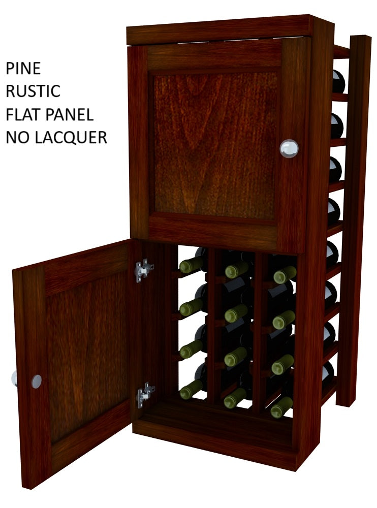 Vinostor Wine Lockers – 2 Locking Bins - 35-5/8″ Tall - Individual Bottles