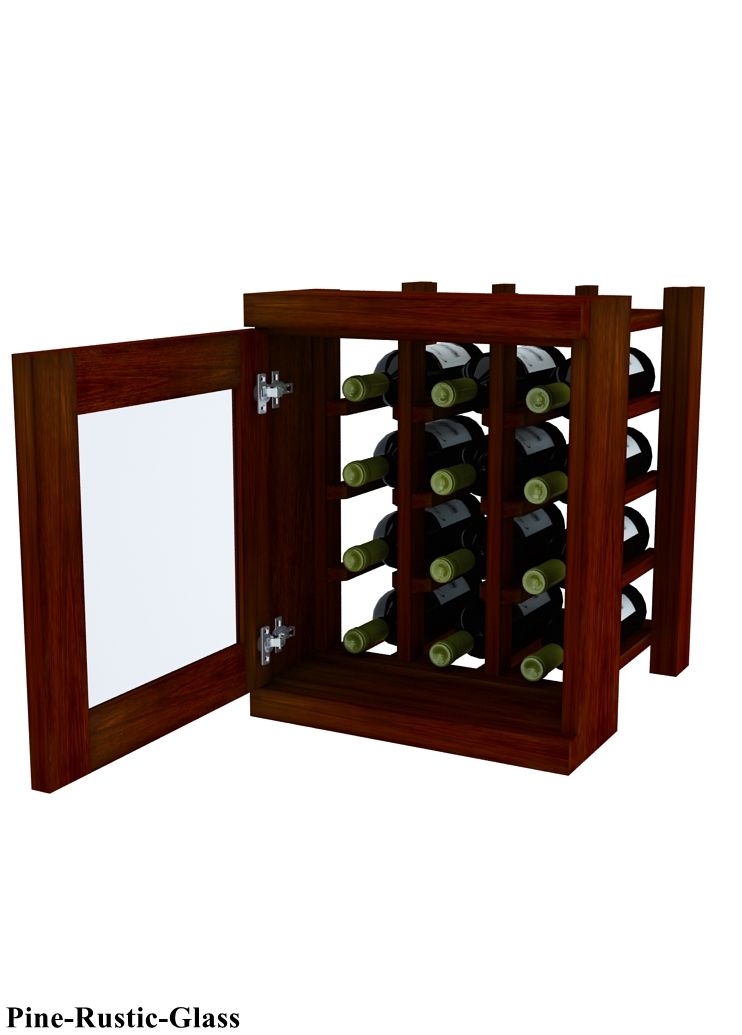 Vinostor Wine Lockers – 1 Locking Bins - 19-5/8″ Tall - Individual Bottles