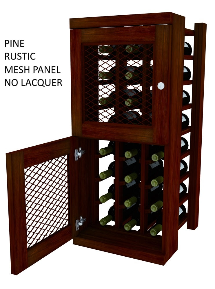 Vinostor Wine Lockers – 2 Locking Bins - 35-5/8″ Tall - Individual Bottles