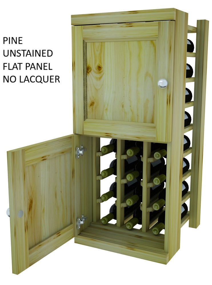 Vinostor Wine Lockers – 2 Locking Bins - 35-5/8″ Tall - Individual Bottles