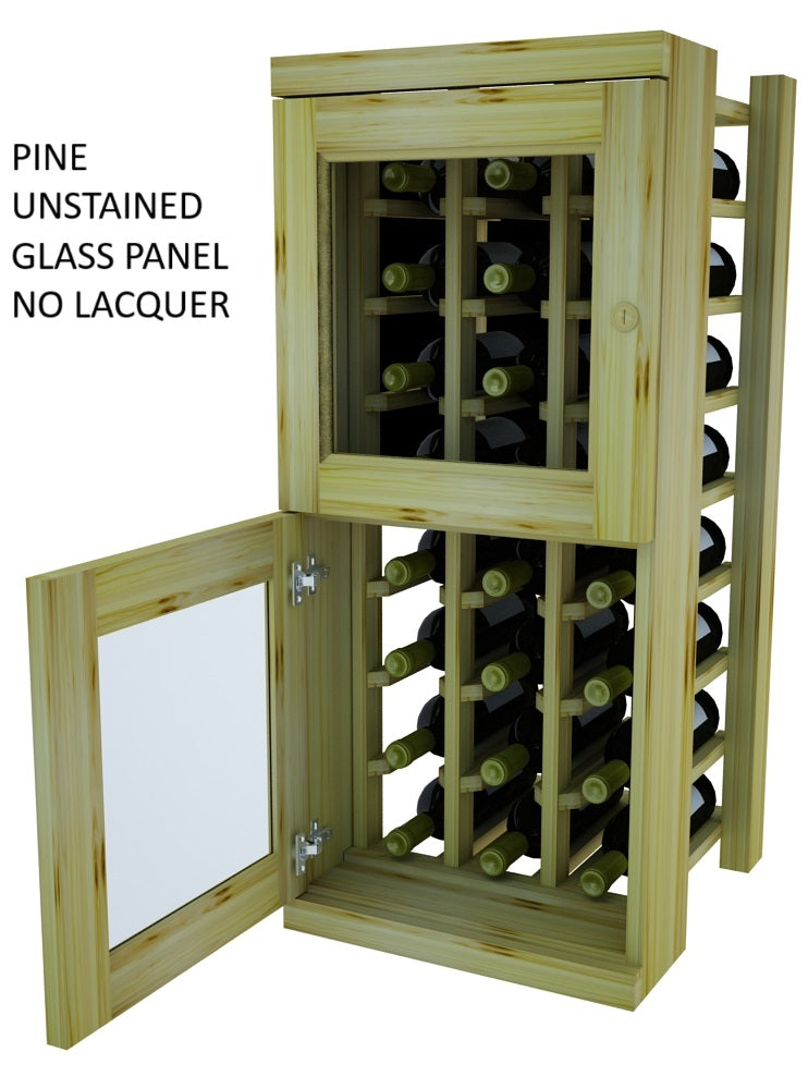 Vinostor Wine Lockers – 2 Locking Bins - 35-5/8″ Tall - Individual Bottles