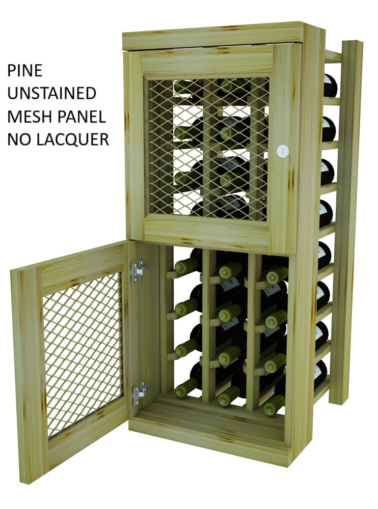 Vinostor Wine Lockers – 2 Locking Bins - 35-5/8″ Tall - Individual Bottles
