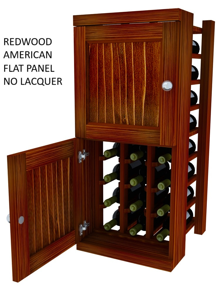Vinostor Wine Lockers – 2 Locking Bins - 35-5/8″ Tall - Individual Bottles