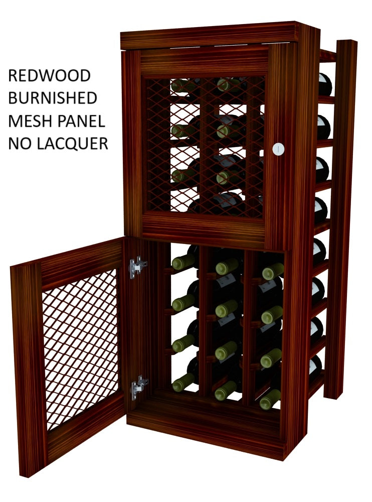Vinostor Wine Lockers – 2 Locking Bins - 35-5/8″ Tall - Individual Bottles