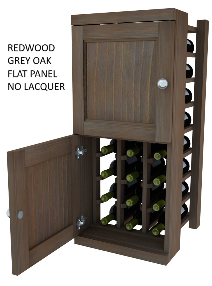 Vinostor Wine Lockers – 2 Locking Bins - 35-5/8″ Tall - Individual Bottles