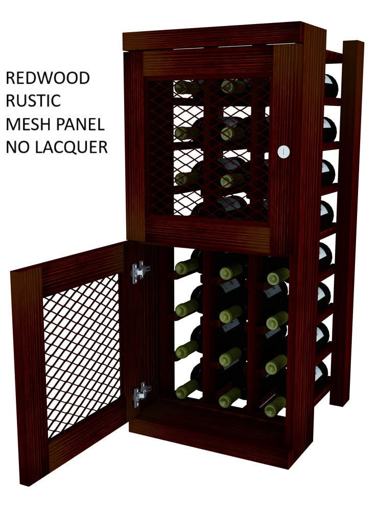 Vinostor Wine Lockers – 2 Locking Bins - 35-5/8″ Tall - Individual Bottles