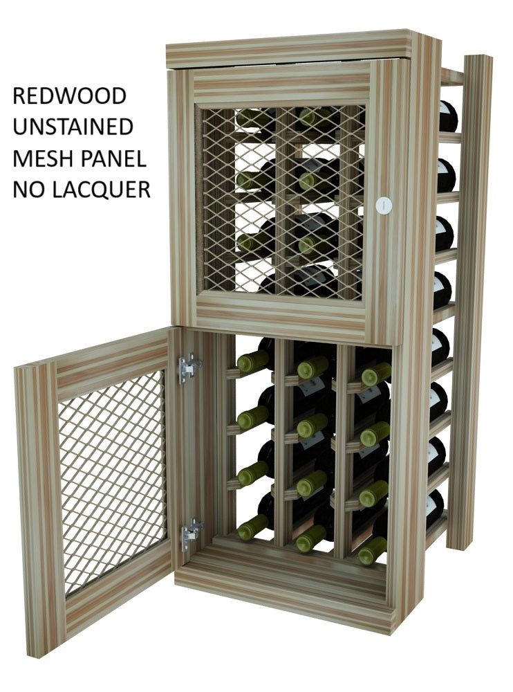 Vinostor Wine Lockers – 2 Locking Bins - 35-5/8″ Tall - Individual Bottles