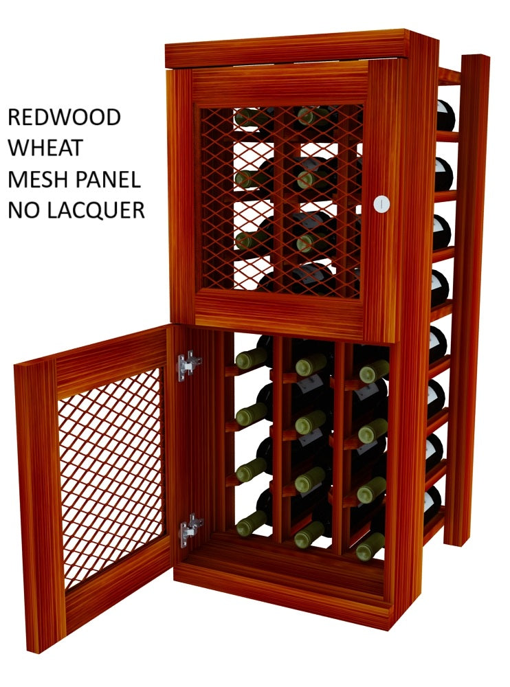 Vinostor Wine Lockers – 2 Locking Bins - 35-5/8″ Tall - Individual Bottles