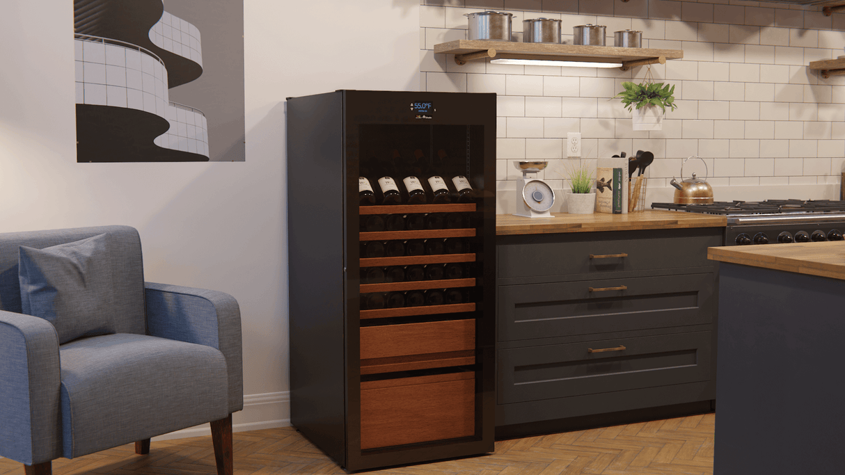 Wine Guardian® Luxury "Aficionado Style" Single-Zone Wine Fridge