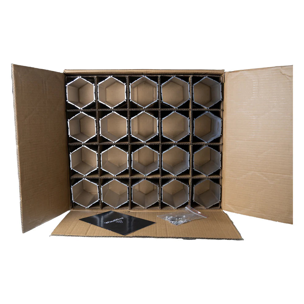 WineHive® 20-Cell Modular Wine Rack
