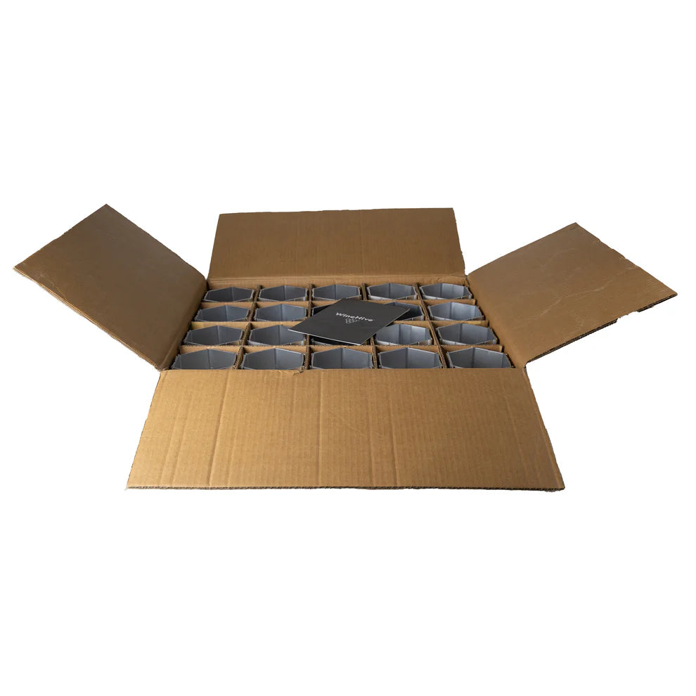 WineHive® 20-Cell Modular Wine Rack