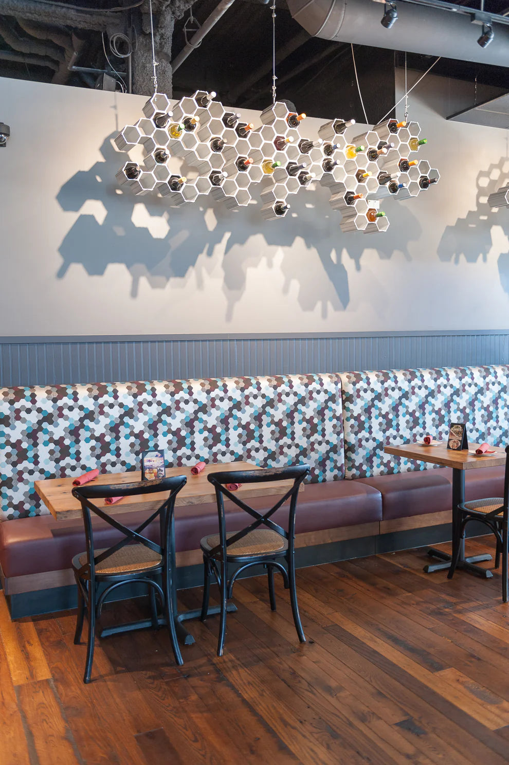 WineHive® 50-Cell Modular Wine Rack