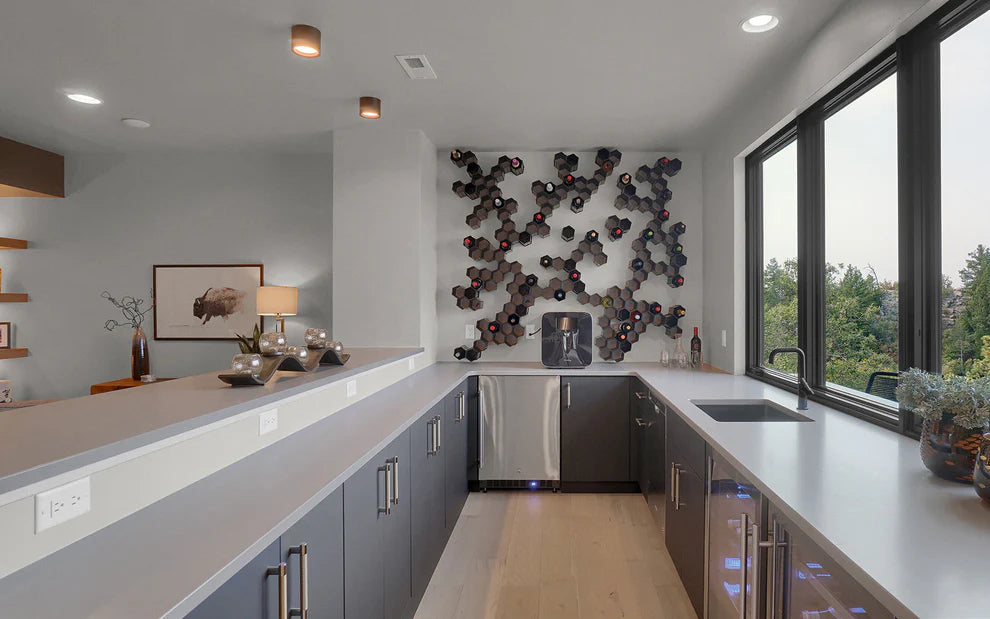 WineHive® 50-Cell Modular Wine Rack