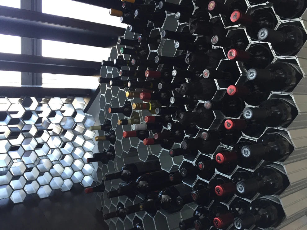 WineHive® 50-Cell Modular Wine Rack