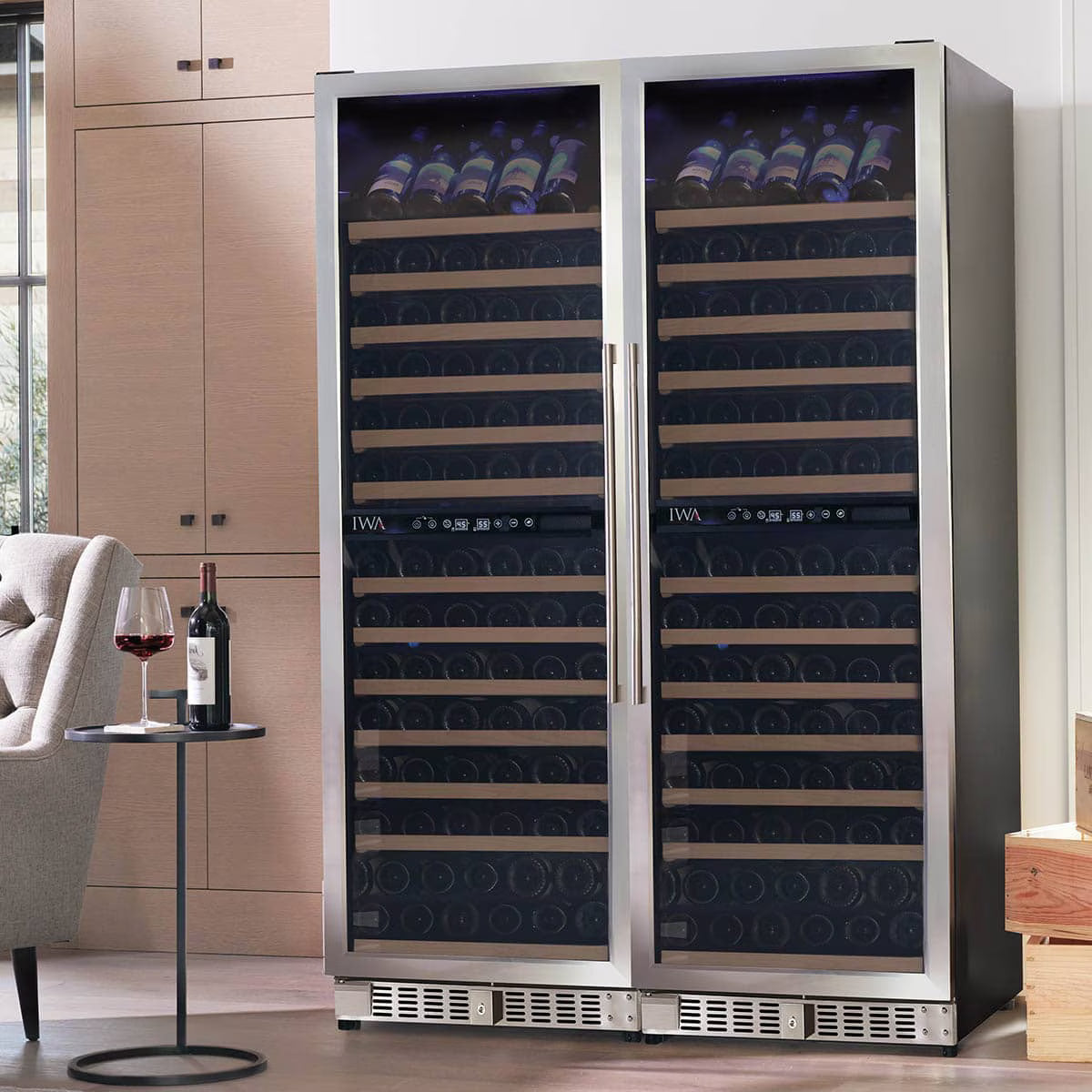 Studio 1200 Double Wine Cooler | 332 Bottle
