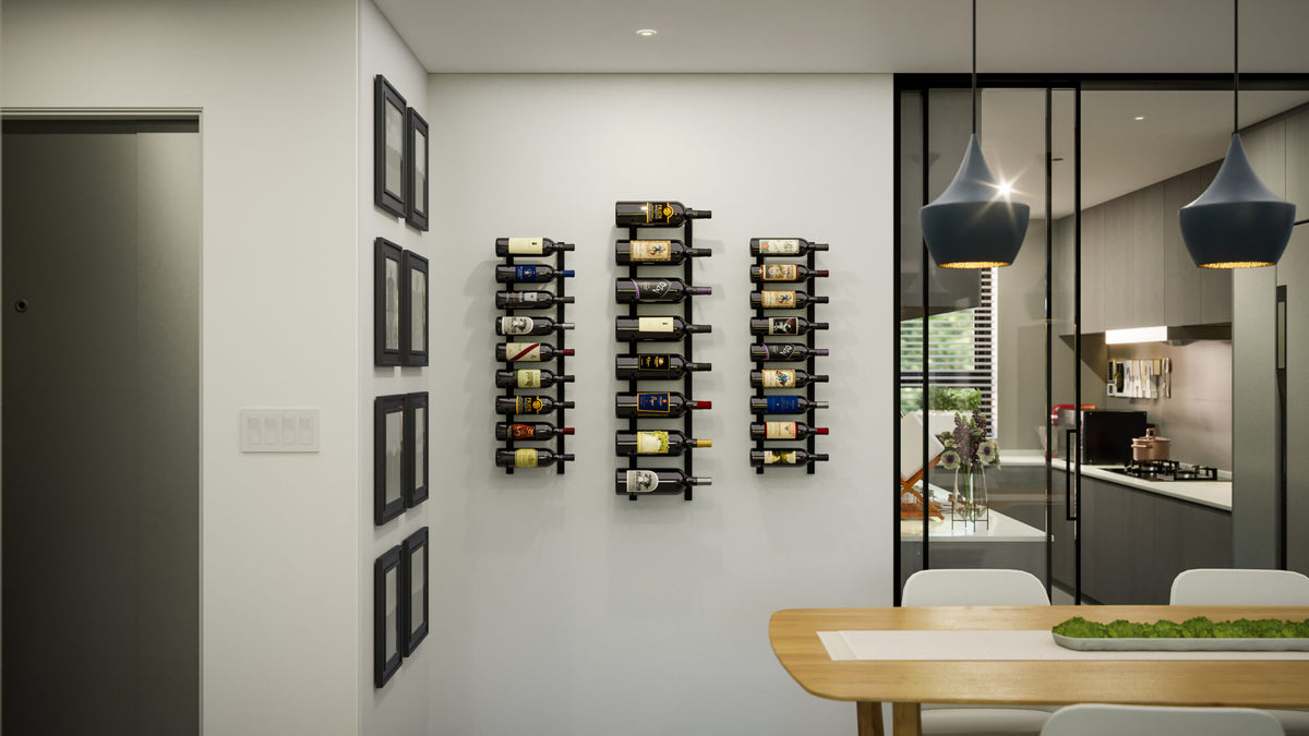 Ultra E-Series Wall Rails (3-36 Bottles)