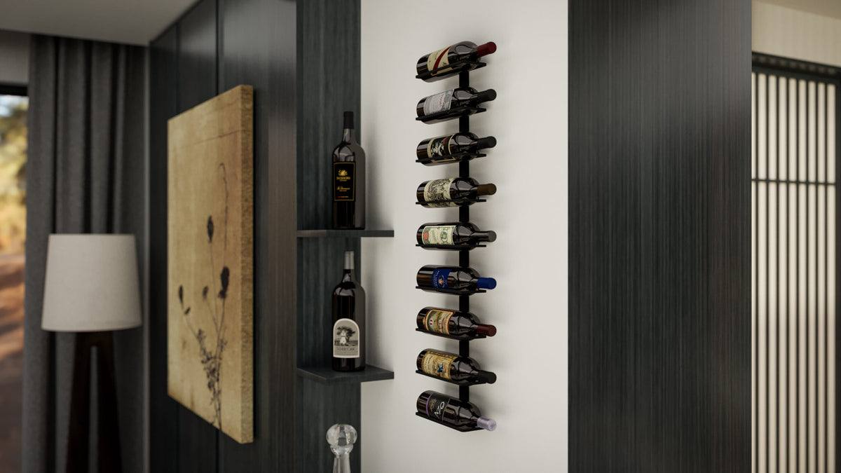 Ultra Max Reveal Label-Out Wall Rails (3-12 Bottles)