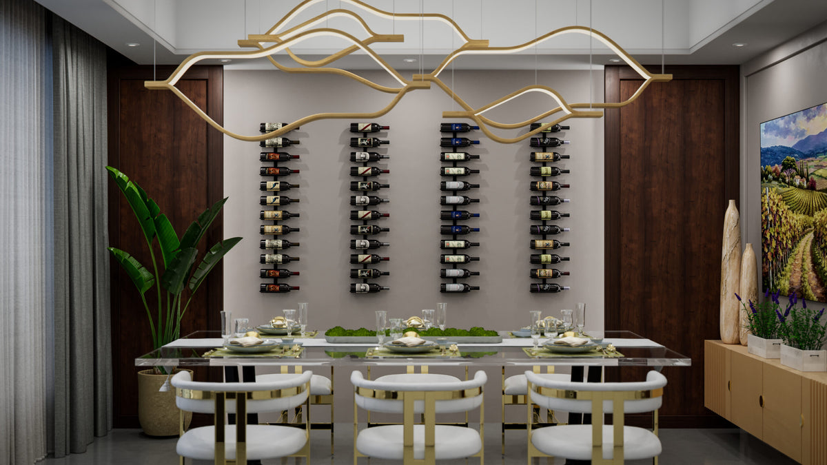 Ultra Max Reveal Label-Out Wall Rails (3-12 Bottles)