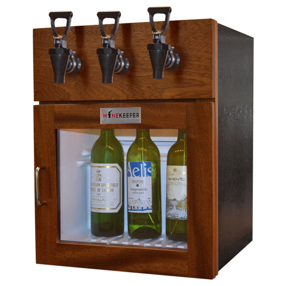 WineKeeper Napa 3 Bottle (Mahogany) #17326