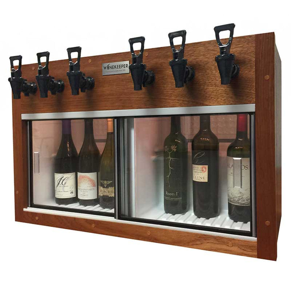 WineKeeper Napa 6 Bottle Mini (Mahogany) #17327