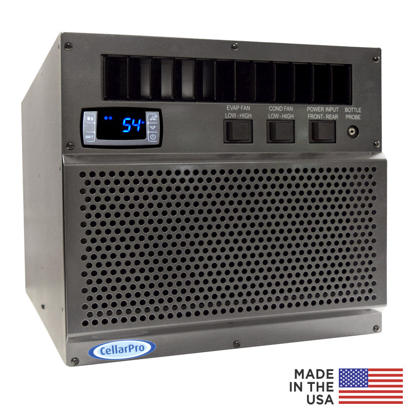 CellarPro 2000VSi Cooling Unit front view with made in the USA
