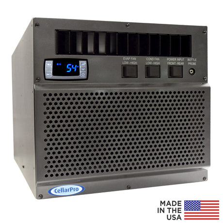 CellarPro 2000VSi Cooling Unit front view with made in the USA