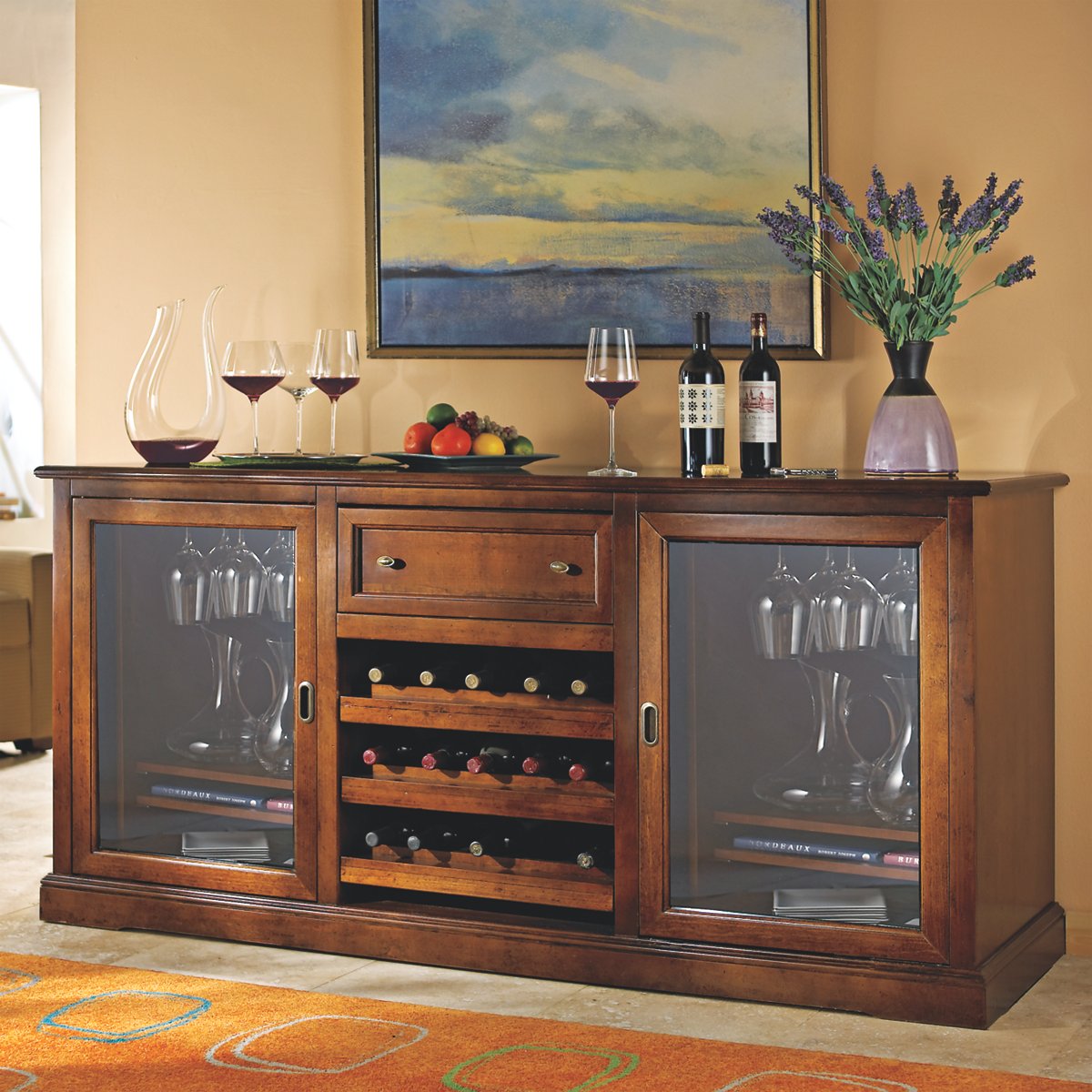 Siena Wine Credenza