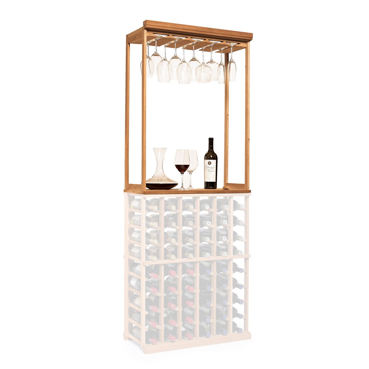 N'FINITY Natural Wine Rack Kit - Stemware & Tabletop