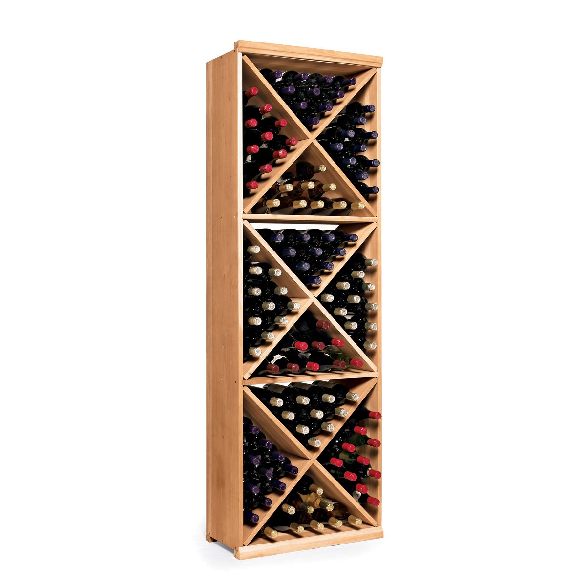 N'FINITY Natural Wine Rack Kit - Diamond Cube