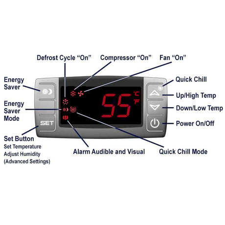 CellarPro 3000Scmr Wine Cellar Cooling System controller