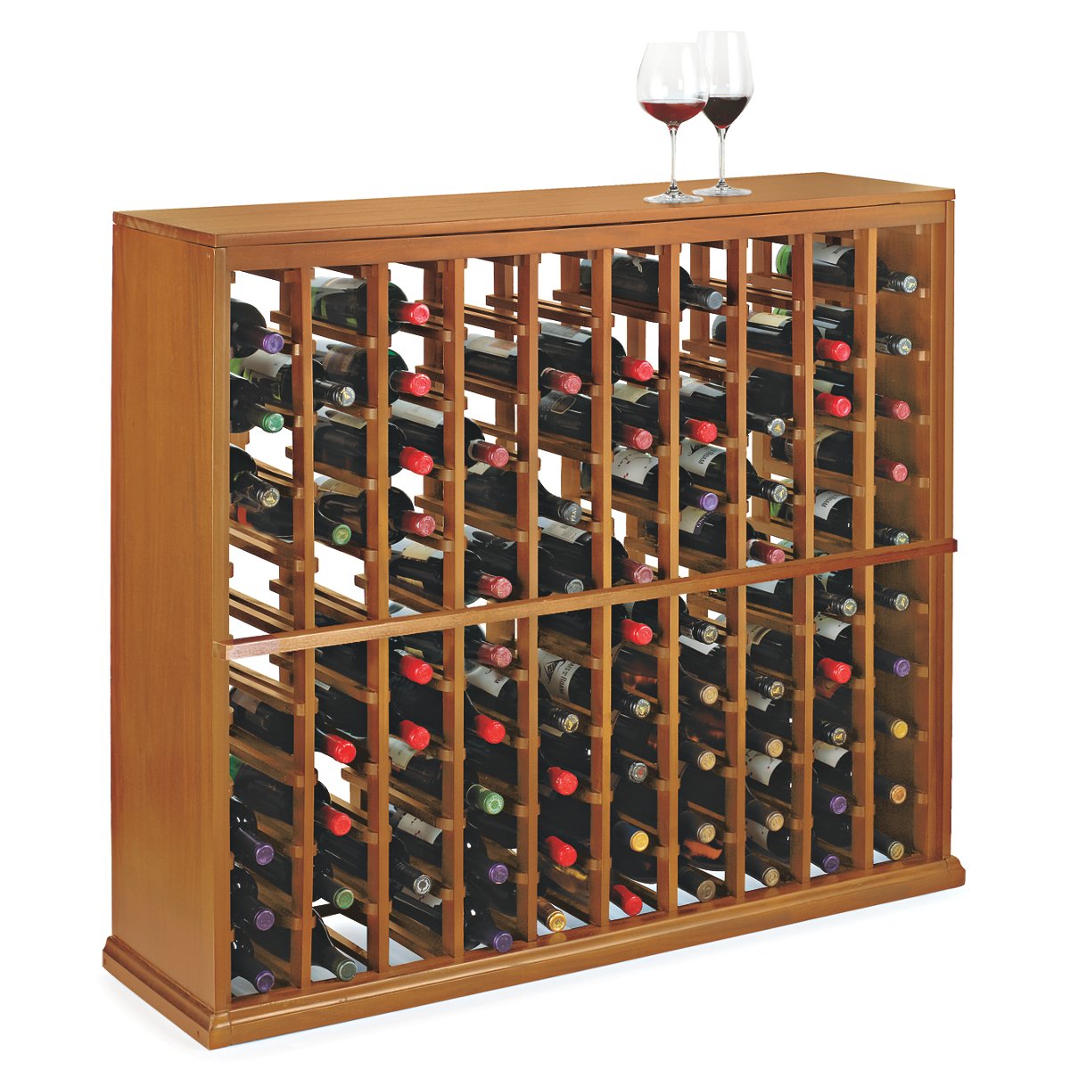 N'FINITY Natural Wine Rack Kit - 100 Bottle
