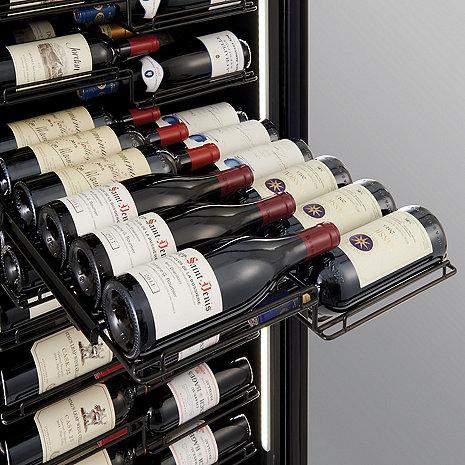 VinoView 310-Bottle Double Wine Cellar