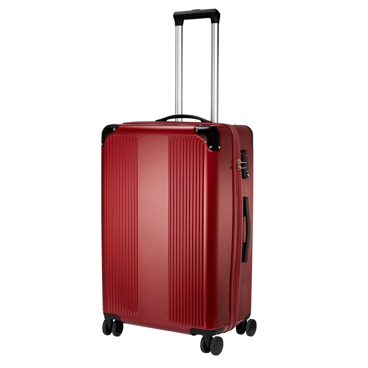TSA-Approved 12-Bottle Wine Suitcase with Integrated Weight Scale