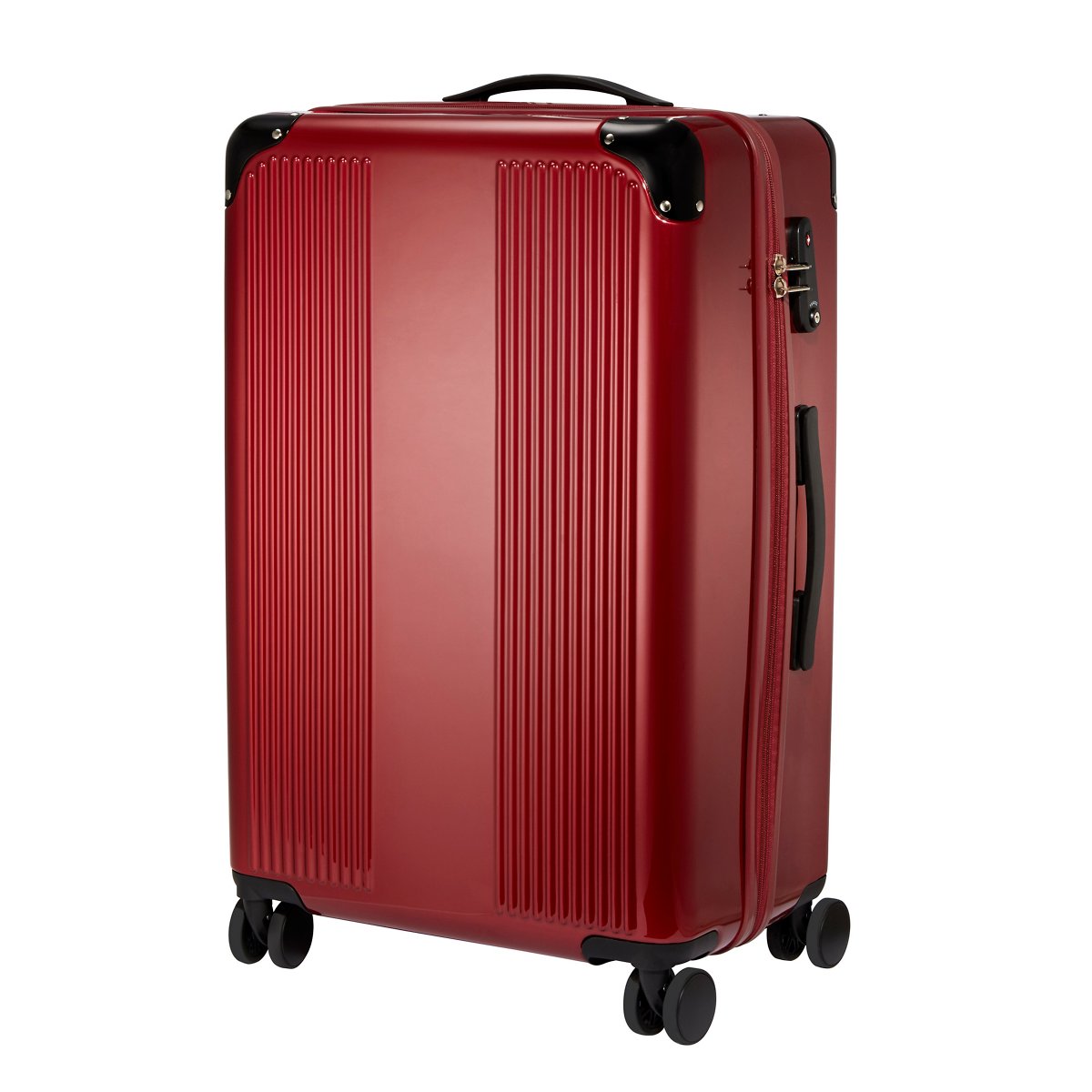 TSA-Approved 12-Bottle Wine Suitcase with Integrated Weight Scale