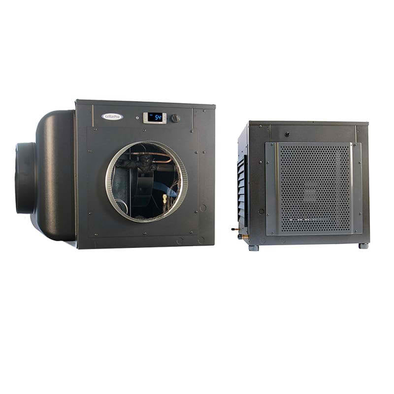 CellarPro Air Handler Split 8500 Outdoor evaporator and condenser picture