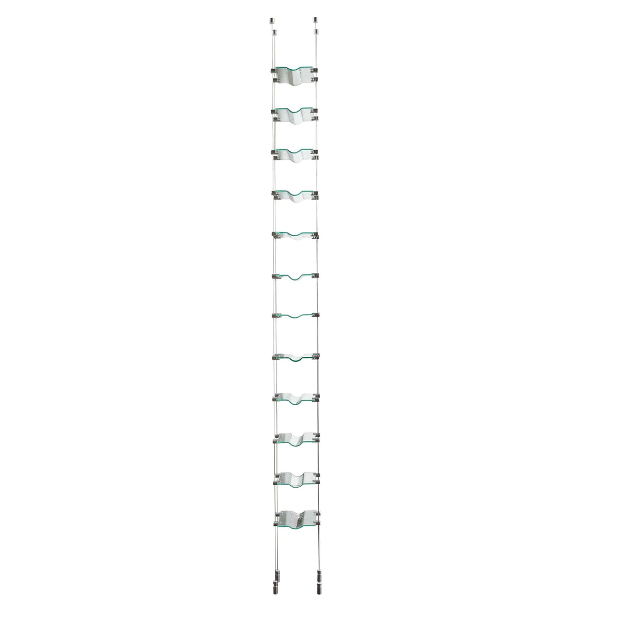 Blue Grouse 12 Bottle Float Cable Wine Racking Display Kit