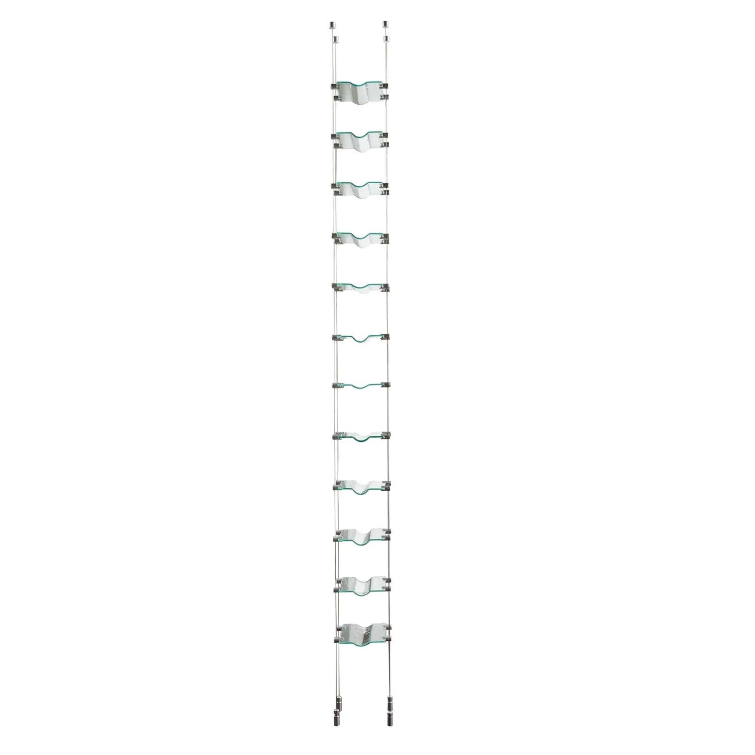 Blue Grouse 12 Bottle Float Cable Wine Racking Display Kit