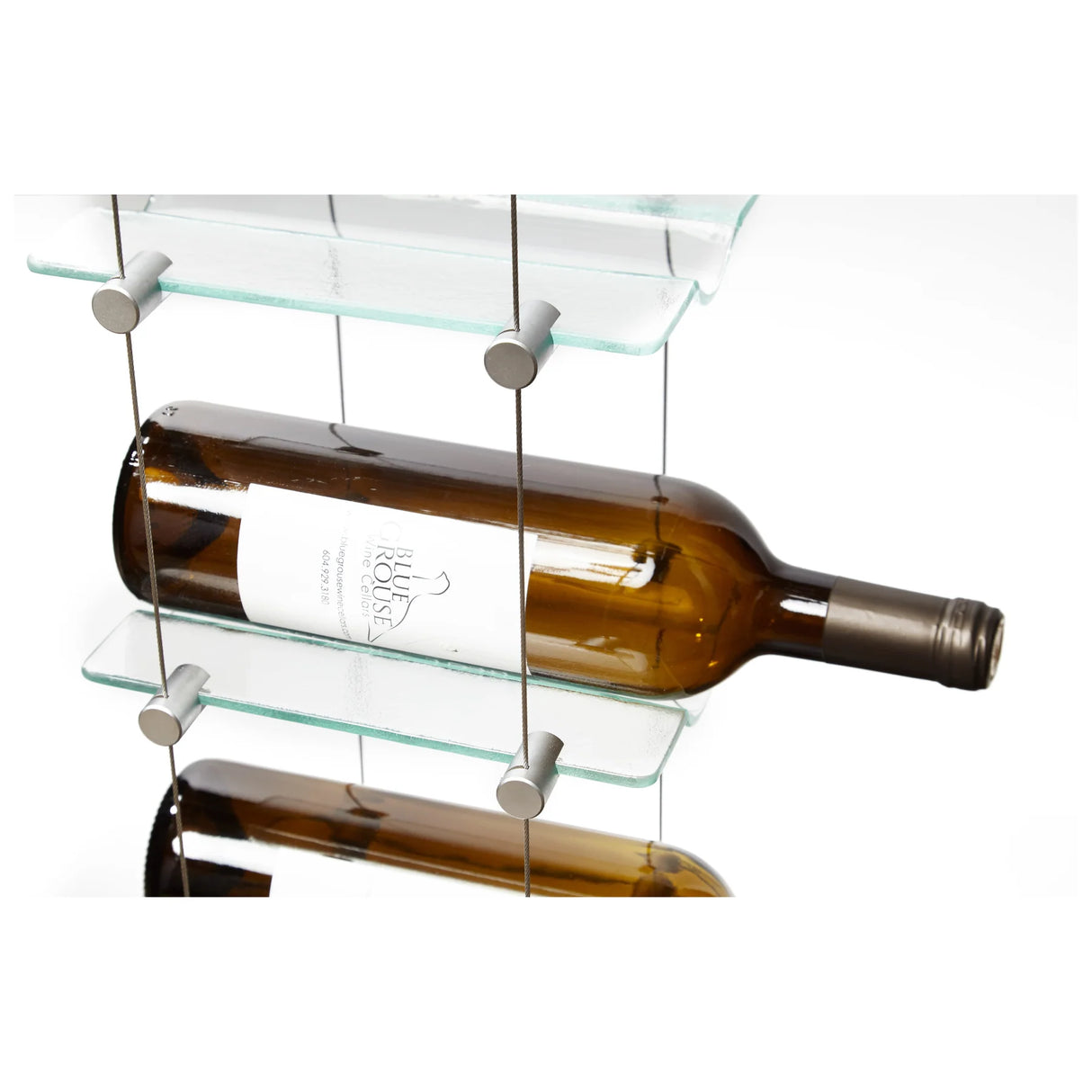 Blue Grouse 6 Bottle Float Cable Wine Racking Display Kit