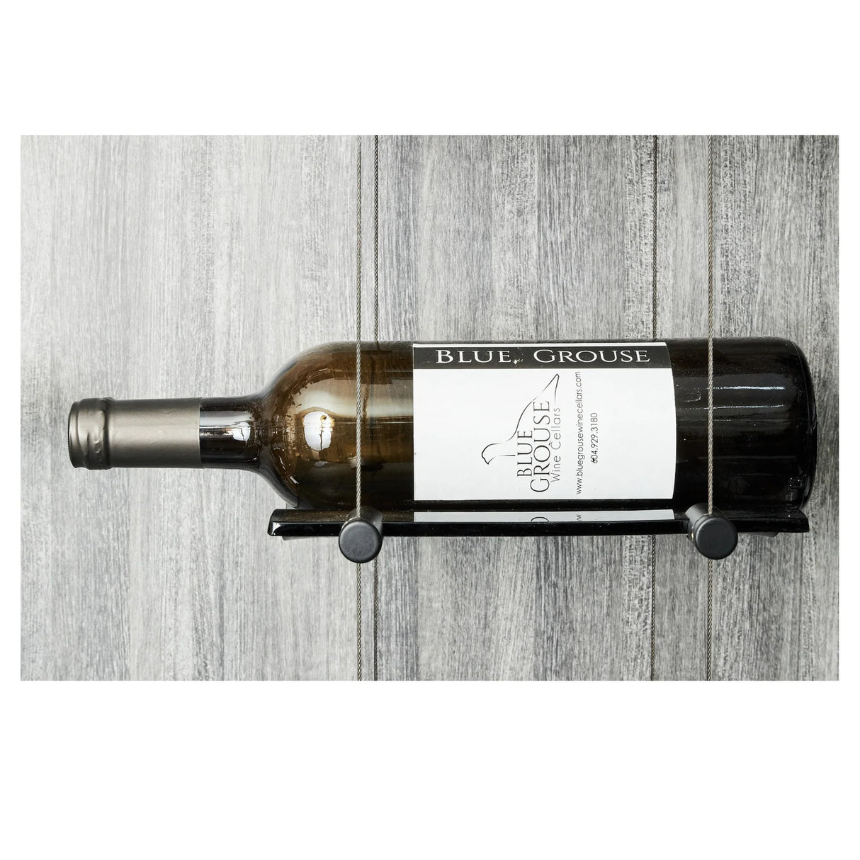 Blue Grouse 6 Bottle Float Cable Wine Racking Display Kit