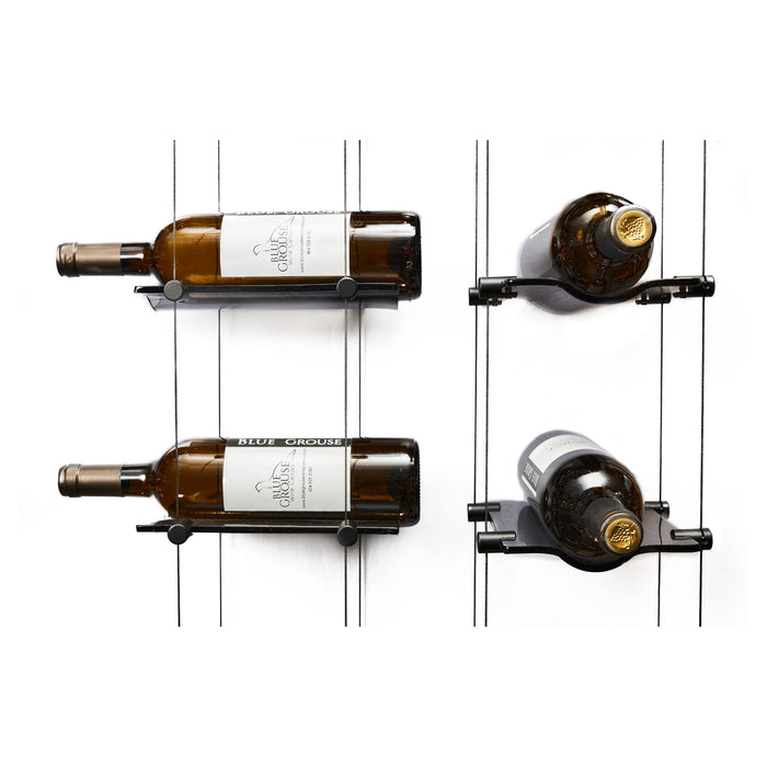 Blue Grouse 6 Bottle Float Cable Wine Racking Display Kit