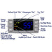 CellarPro 1800H Houdini Cooling Unit Controller Panel