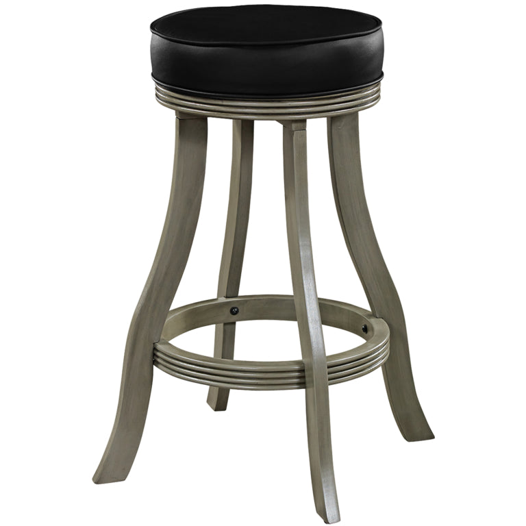 Elegant Backless Wood Barstool