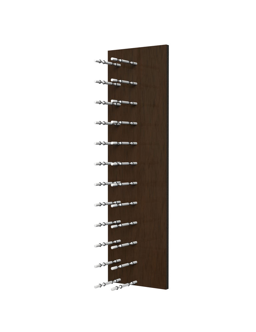 Fusion Wine Wall (Label Forward) - Dark Stain (4 Foot)