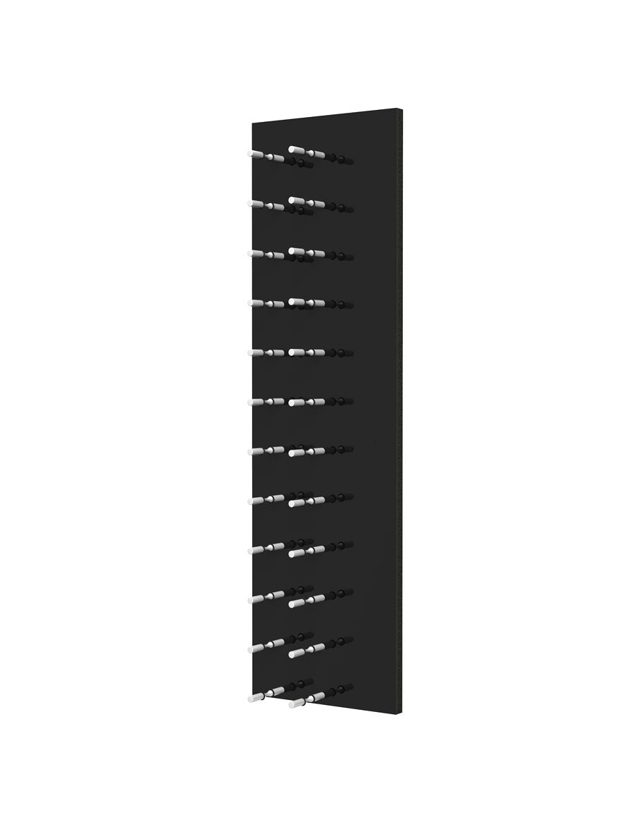 Fusion Wine Wall (Label Forward) - Black Acrylic (4 Foot)