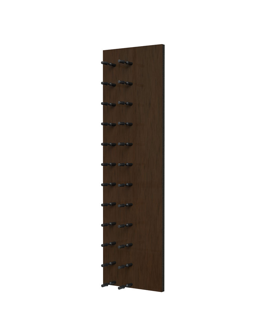 Fusion Wine Wall (Label Forward) - Dark Stain (4 Foot)
