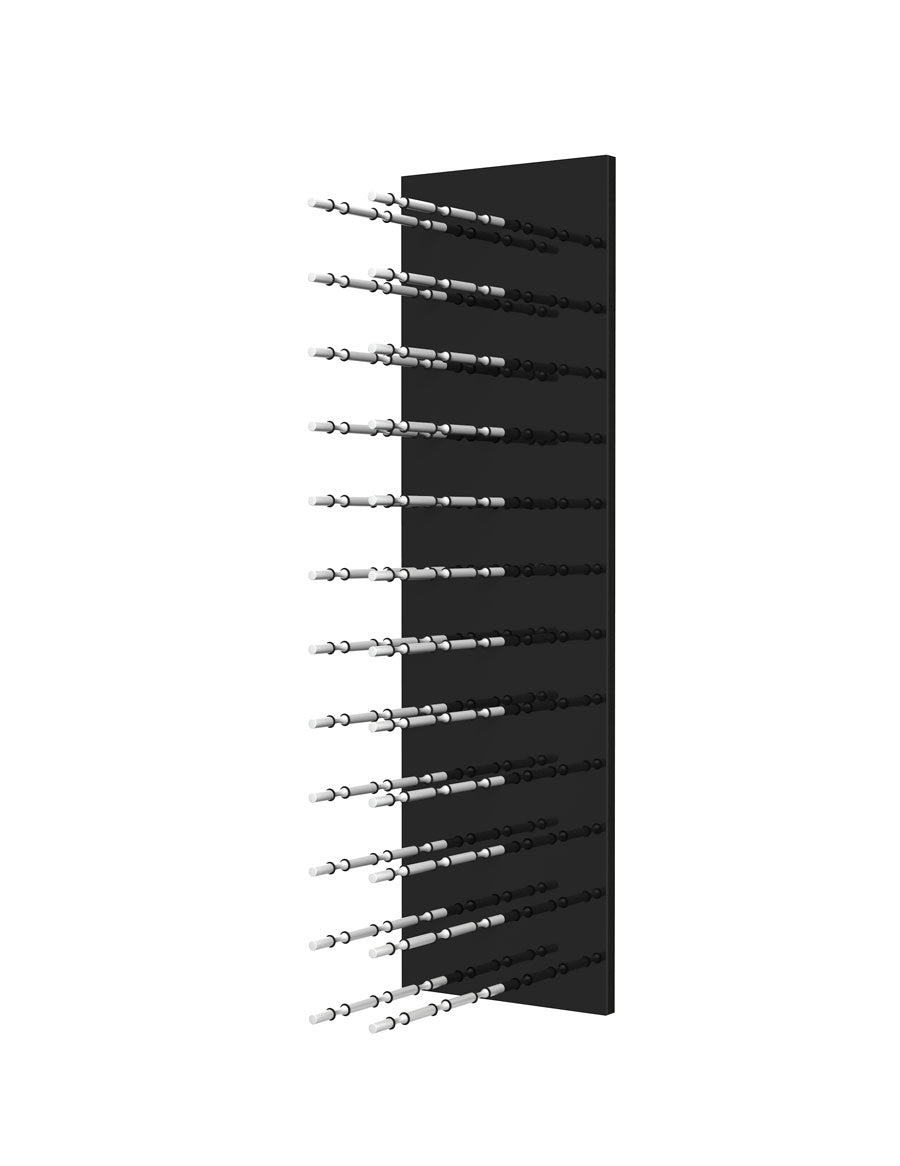 Fusion Wine Wall (Label Forward) - Black Acrylic (4 Foot)