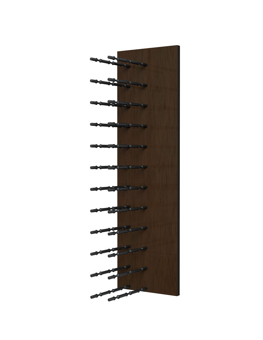 Fusion Wine Wall (Label Forward) - Dark Stain (4 Foot)