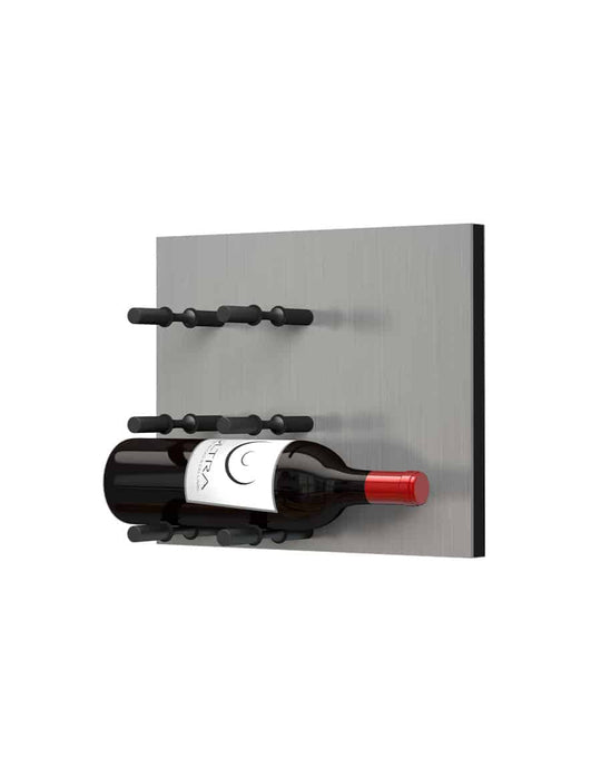 Fusion Wine Wall Panel (Label Forward) - Alumasteel (3 Bottles)