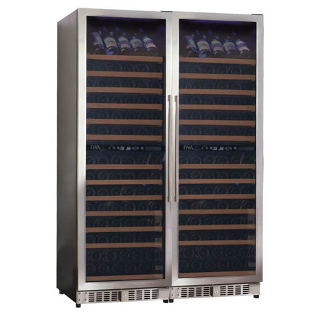 Loft 1200 Double Wine Cooler 332 Btl 2-Zone #19303