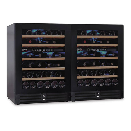 Loft 400 Double Cooler 92 Btl 2-Zone Frameless #34228